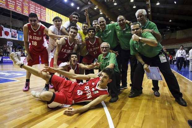 جوانان بسکتبالیست ایران قهرمان آسیا شدند