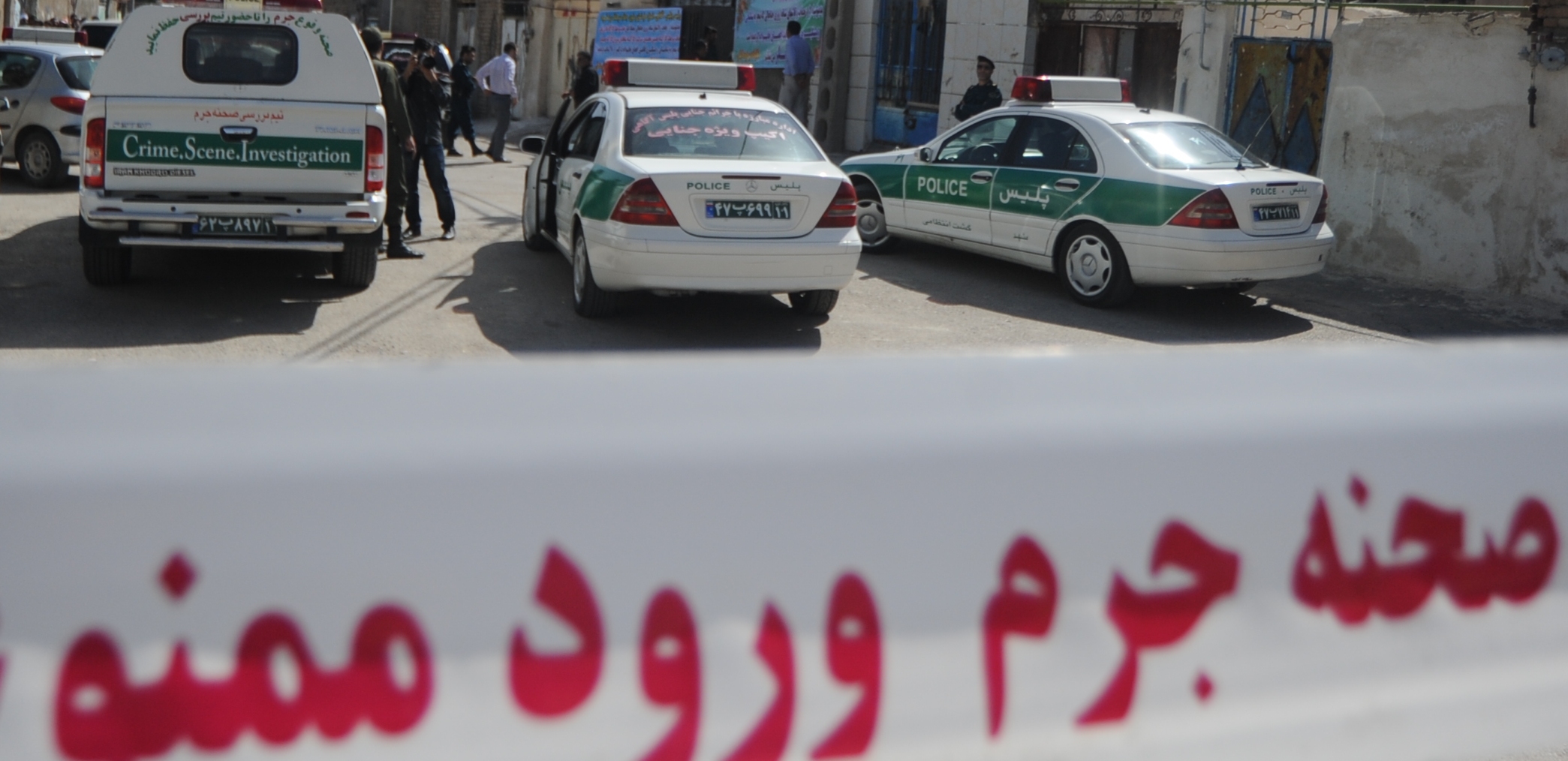 کارآگاهان ویژه جنایی در تعقیب عاملان جنایت خیابان مسلم مشهد