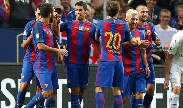 پیروزی بارسلونا برابر سامپدوریا در جام خوان گامپر