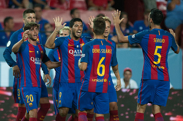 پیروزی بارسلونا مقابل سویا/ شاگردان انریکه در یک قدمی سوپر جام