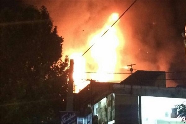 آتش‌ سوزی در هتل محل اقامت زائران ایرانی در نجف