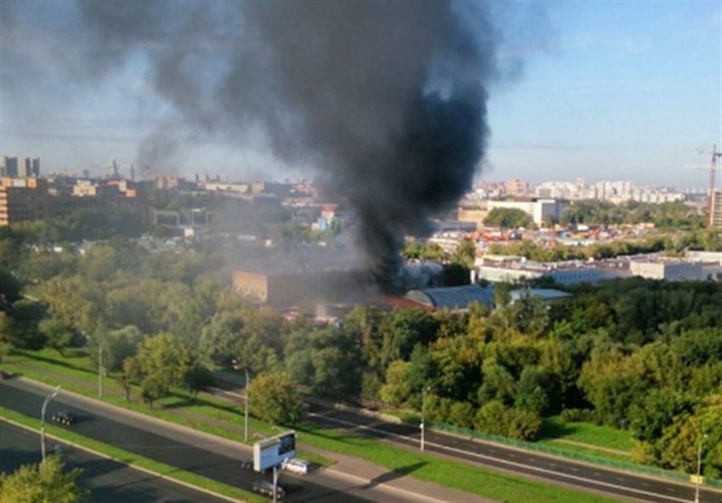   آتش‌سوزی مهیب مسکو ؛ ۱۶ کشته + تصاویر