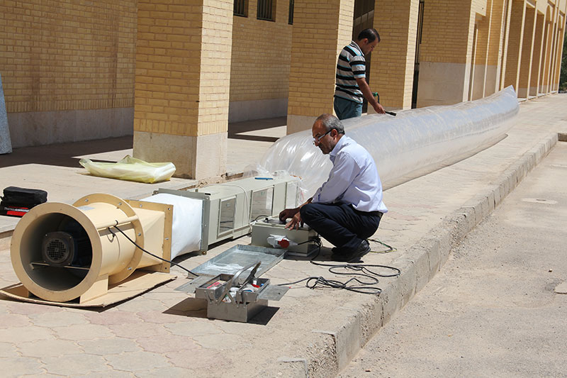 تجاری‌سازی و فروش محصول فناورانه سنجش فرسایش بادی در دانشگاه یزد