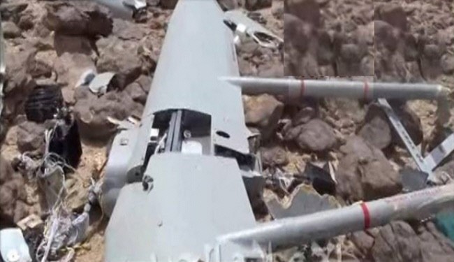هواپیمای شناسایی متجاوزان سعودی توسط یمنی ها سرنگون شد