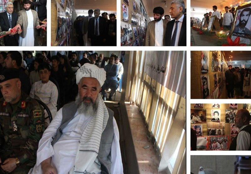 نمایشگاه عکس شهدای مقاومت در غرب افغانستان + تصاویر