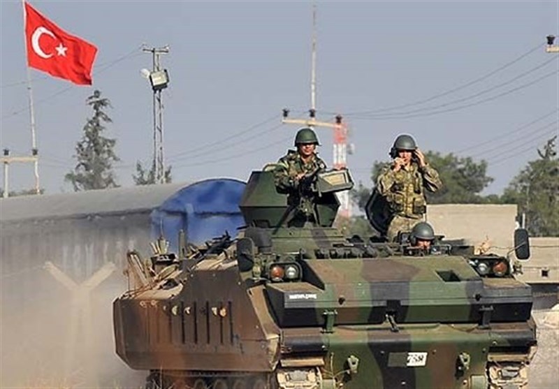 نیروهای زرهی ترکیه در «چوبان‌ بی» سوریه