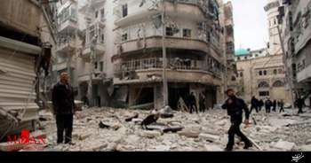 ادلب با بمب فسفری مورد حمله تروریست‎ها قرار گرفت