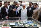 بازدید آیت الله هاشمی رفسنجانی از بیمارستان فوق تخصصی رضوی/گزارش تصویری