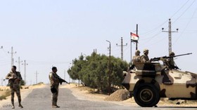 کشته و زخمی شدن 110 نظامی مصری در حملات افراد مسلح در شمال سیناء