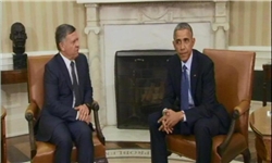 پادشاه اردن و اوباما دیدار کردند