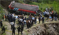 7 کشته و مصدوم بر اثر واژگونی اتوبوس در محور بجنورد شیروان