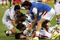 پیروزی تیم ملی فوتبال ایران برابر شیلی