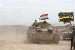 پیشروی نیروهای عراقی در حومه غرب شهر «الرمادی» استان الانبار