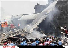 تلفات سقوط هواپيماي نظامي اندونزي از ۱۲۰ تن گذشت/گزارش تصویری 