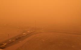 تصاویر وحشتناک از طوفان شن در ایرانشهر