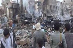 ۳۴ کشته در حمله آل سعود به استان صعده یمن