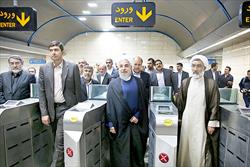 بهره برداری از طولانی ترین خط متروی خاورمیانه در تهران