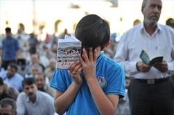 مراسم دعای عرفه در حرم مطهر رضوی/گزارش تصویری