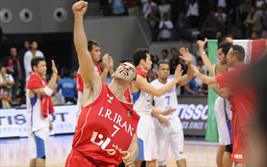 پیروزی تیم ملی بسکتبال ایران برابر مالزی و صعود بدون باخت