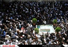 تجمع بزرگ روحانیون در مدرسه علیمه نواب مشهد / گزارش تصویری