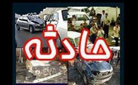 تصادف و واژگونی در خراسان رضوی ۱۹ نفر را راهی بیمارستان کرد