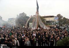 اجتماع بزرگ عزاداران حسینی در ورامین برگزار شد