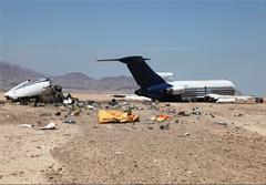 هیات روسی برای بررسی علت سقوط هواپیمای مسافربری به مصر رفت
