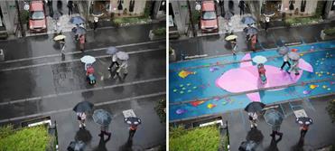 پیشگیری از بروز افسردگی با استفاده از نقاشی، خیابان و باران