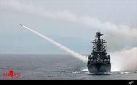 کشتی‎های جنگی روسیه ۱۸ موشک از دریای خزر به سمت مواضع داعش در سوریه شلیک کردند