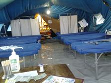 ۴۰۰۰ زائر در بیمارستان صحرایی ایلام ویزیت شدند