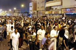 تظاهرات شیعیان عربستان در اعتراض به اعدام های غیر قانونی