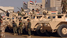 نیروهای عراقی حمله گسترده داعش به شمال رمادی را ناکام گذاشتند