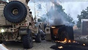 کشته شدن ده ها مزدور وانهدام پنج خودروی نظامی عربستان در یمن
