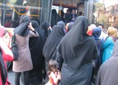 دستگیری باند زنان کیف زن اتوبوس های مشهد