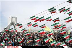 راهپیمایی ۲۲ بهمن در تهران/گزارش تصویری