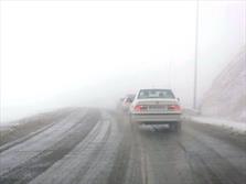 بارش برف و باران در کلیه محورهای خراسان شمالی