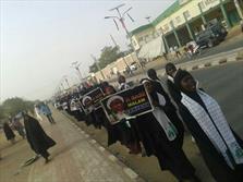 نیجری ها برای آزادی شیخ زكزكي راهپیمایی کردند