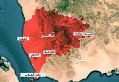 درگیری سنگین ارتش یمن و عربستان در تعز
