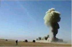 فیلم / تعقیب خطرناک خودروی بمب گذاری شده توسط داعش