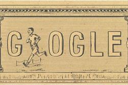لوگوی گوگل بخاطر المپیک مدرن + عکس