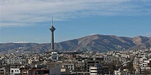 هوای شهر تهران در وضعیت سالم است/ بارش های پراکنده در پایتخت