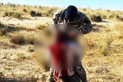 اعدام فجیع مرد مصری به دست داعش + عکس