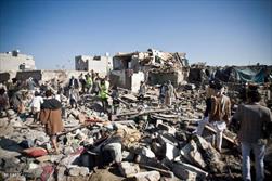 فیلم / هدف ائتلاف ضد یمن، بمباران مناطق غیرنظامی