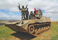 خنثی شدن حمله تروریست‌ها به جنوب سوریه