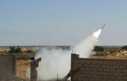 حمله موشکی داعش به توپخانۀ ارتش ترکیه + فیلم