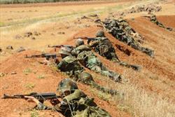 حمله شدید تروریست‌ها به ارتش سوریه