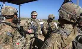 حضور نیروی زمینی آمریکا در کنار پیشمرگه‌های کُرد در شمال عراق