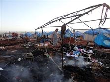 حمله هوایی به کمپ مهاجران سوری ۲۸ کشته برجای گذاشت