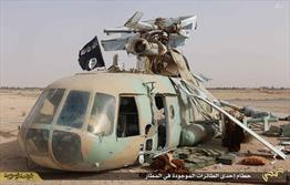 حمله داعش به یک فرودگاه نظامی