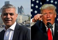 شهردار لندن دیدگاه ترامپ درباره مسلمانان را "جاهلانه" خواند